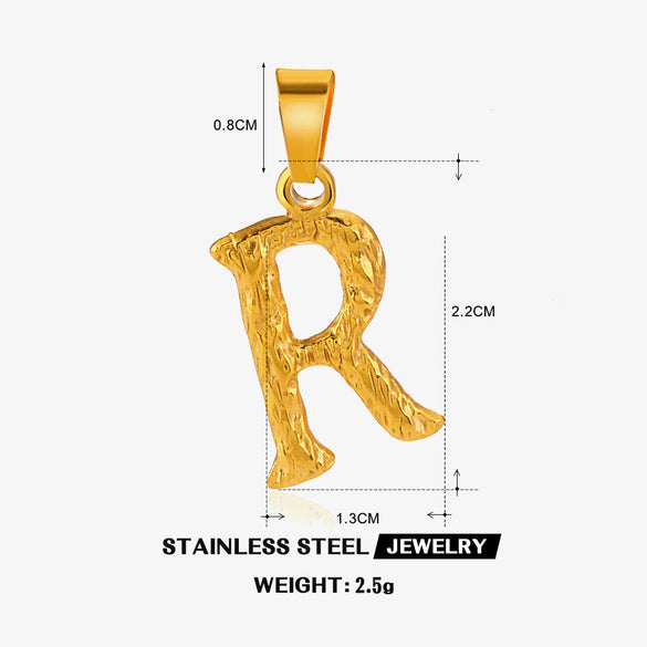 Stainless Steel Fashion Retro Accessories With Letter Pattern And Polishing Treatment For Female