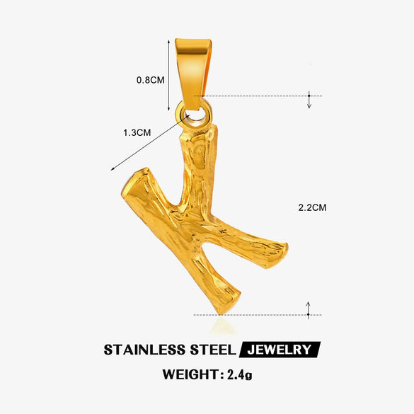 Stainless Steel Fashion Retro Accessories With Letter Pattern And Polishing Treatment For Female