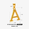 Stainless Steel Fashion Retro Accessories With Letter Pattern And Polishing Treatment For Female