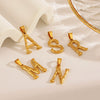 Stainless Steel Fashion Retro Accessories With Letter Pattern And Polishing Treatment For Female