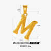 Stainless Steel Fashion Retro Accessories With Letter Pattern And Polishing Treatment For Female