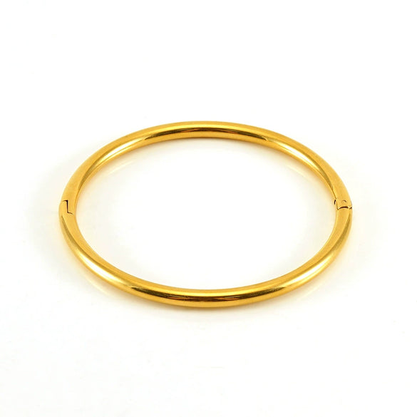 Stainless Steel Fashion Retro Style Electroplated Geometric Bracelet