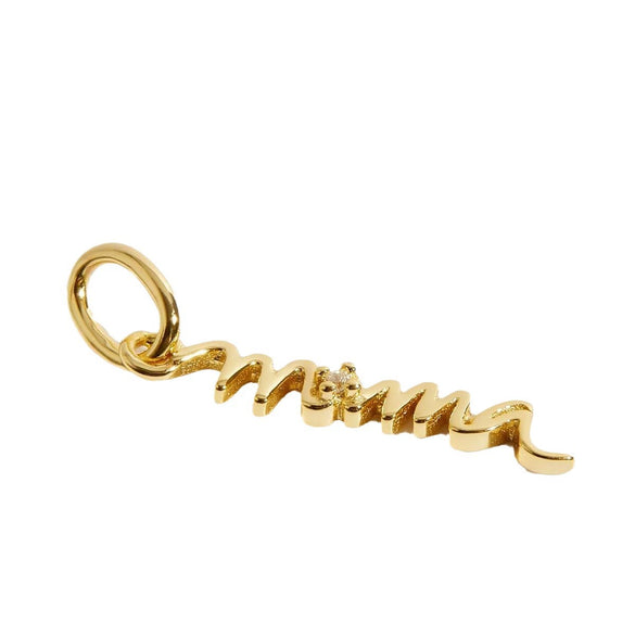 Stainless Steel Fashionable Horseshoe Heart Pendant Furnace Vacuum Plated 18K Gold Color Preservation