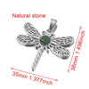 Stainless Steel Fish Pattern Dragonfly Pendant Jewelry Making Supplies With Electroplating 18K Treatment