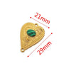 Stainless Steel Fish Pattern Retro Style Peach Heart Jewelry Accessories For Diy Bracelet And Earring Making With Electroplating