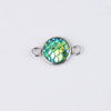 Stainless Steel Fish Scale Pendant Jewelry Accessories