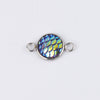 Stainless Steel Fish Scale Pendant Jewelry Accessories