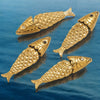 Stainless Steel Fish Shaped Koi Pendant Handmade Jewelry Accessory Material With Electroplating