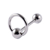 Stainless Steel Five Star Fashion Tongue Ring Hammershaped Electroplated Unisex Puncture Decoration