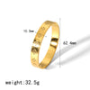 Stainless Steel Fourleaf Clover Light Luxury Style Electroplated Women's Bracelet Jewelry