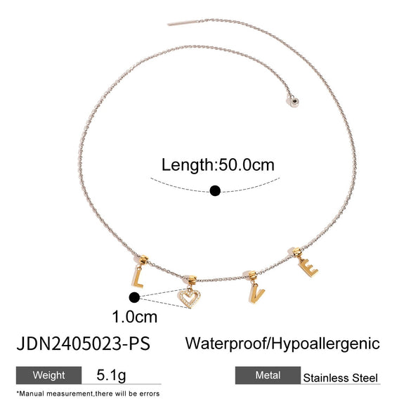 Stainless Steel Freshwater Pearl Tiger Eye Pendant Necklace