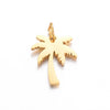 Stainless Steel Geometric Animal Kitten Butterfly Bone Lightning Coconut Tree Polishing Electroplating Jewelry Accessories Pendant