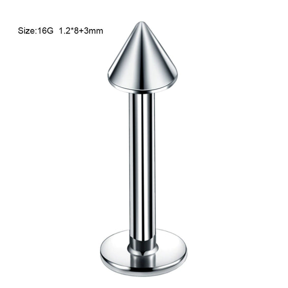 Stainless Steel Geometric Body Piercing Jewelry Electroplating Unisex Nose Ring Eyebrow Nail Lip Tongue Navel Ring