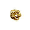 Stainless Steel Geometric Coil Flower Electroplating Ring