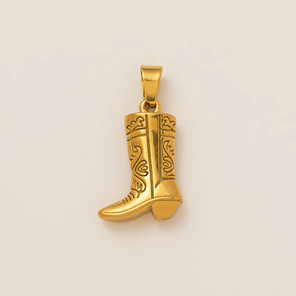Stainless Steel Geometric Cross Pendant Jewelry Accessories With 18K Gold Electroplating