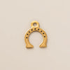 Stainless Steel Geometric Cross Pendant Jewelry Accessories With 18K Gold Electroplating