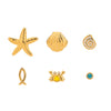 Stainless Steel Geometric Earrings Electroplated For Women Light Luxury Highend Jewelry