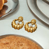 Stainless Steel Geometric Earrings Electroplated For Women