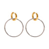 Stainless Steel Geometric Earrings Electroplated For Women