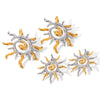 Stainless Steel Geometric Earrings With Electroplating For Women
