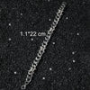 Stainless Steel Geometric Electroplated Hiphop Style Bracelet
