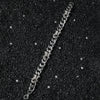 Stainless Steel Geometric Electroplated Hiphop Style Bracelet
