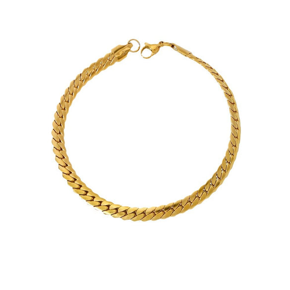 Stainless Steel Geometric Electroplated Unisex Bracelet Jewelry