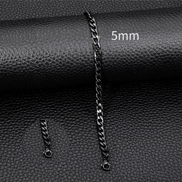 Stainless Steel Geometric Electroplated Unisex Bracelet