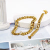 Stainless Steel Geometric Electroplated Unisex Bracelet