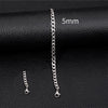 Stainless Steel Geometric Electroplated Unisex Bracelet