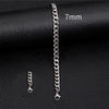 Stainless Steel Geometric Electroplated Unisex Bracelet
