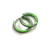 Stainless Steel Geometric Electroplated Unisex Piercing Ear Buckle And Ear Clip