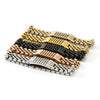 Stainless Steel Geometric Electroplated Watch Strap Chain Bracelet Trendy Unisex Metal Jewelry