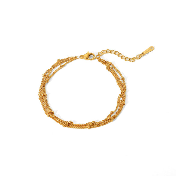 Stainless Steel Geometric Electroplated Women's Bracelet Jewelry