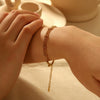 Stainless Steel Geometric Electroplated Women's Bracelet Jewelry