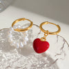 Stainless Steel Geometric Electroplated Women's Earrings