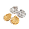 Stainless Steel Geometric Electroplated Women's Earrings