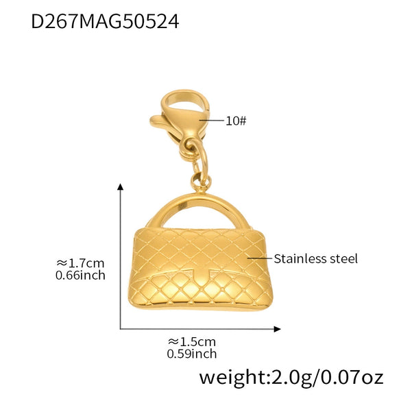 Stainless Steel Geometric Electroplated Women's Fashion Jewelry Bracelet Anklet Combination