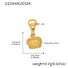 Stainless Steel Geometric Electroplated Women's Fashion Jewelry Bracelet Anklet Combination