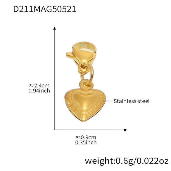 Stainless Steel Geometric Electroplated Women's Fashion Jewelry Bracelet Anklet Combination