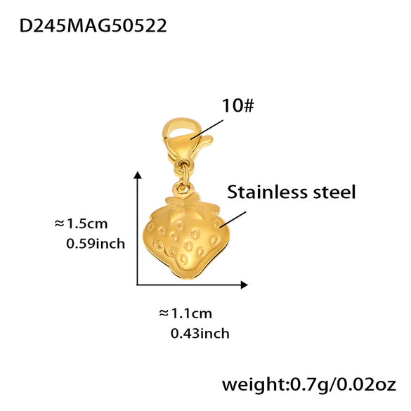 Stainless Steel Geometric Electroplated Women's Fashion Jewelry Bracelet Anklet Combination