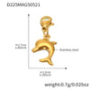 Stainless Steel Geometric Electroplated Women's Fashion Jewelry Bracelet Anklet Combination