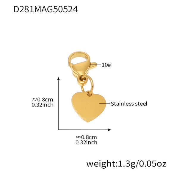 Stainless Steel Geometric Electroplated Women's Fashion Jewelry Bracelet Anklet Combination