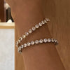 Stainless Steel Geometric Electroplating Bracelet