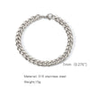 Stainless Steel Geometric Electroplating Unisex Bracelet