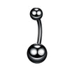 Stainless Steel Geometric Electroplating Unisex Navel Ring Body Piercing Jewelry