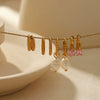 Stainless Steel Geometric Electroplating Women's Earrings