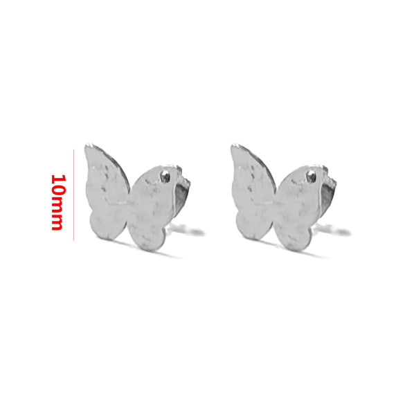 Stainless Steel Geometric Embossed Earring Piece Jewelry Accessories For Earrings Making With Electroplating And 18K Gold Plating