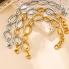 Stainless Steel Geometric Fashion Bracelet Necklace For Women