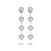 Stainless Steel Geometric Fashion Earrings For Women With Electroplating Design